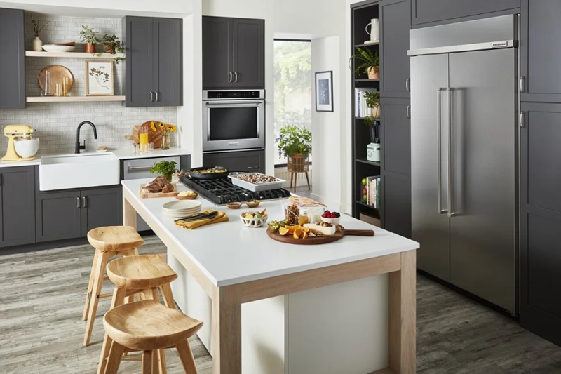 Refrigerador Side by Side 48" KitchenAid KBSN708MPS