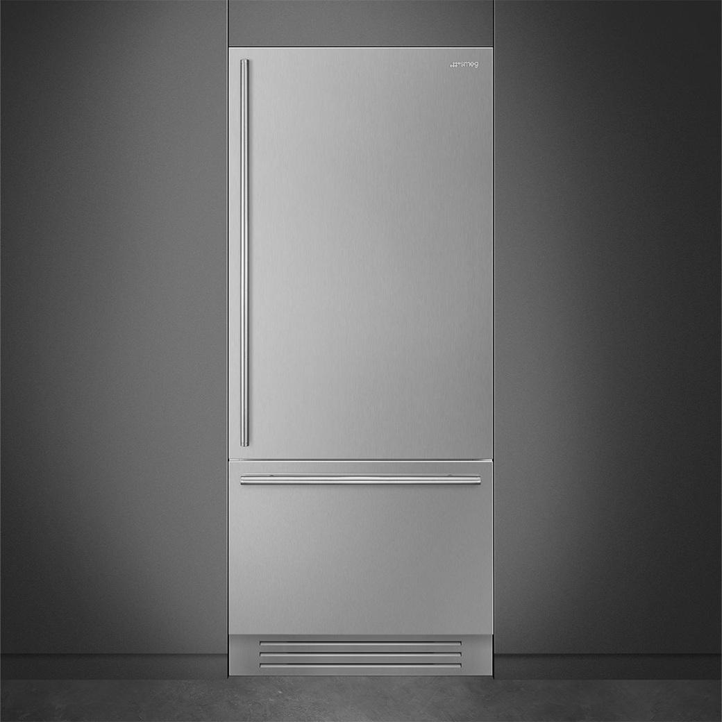 Refrigerador Bottom Mount 36" Smeg RBMU36RX