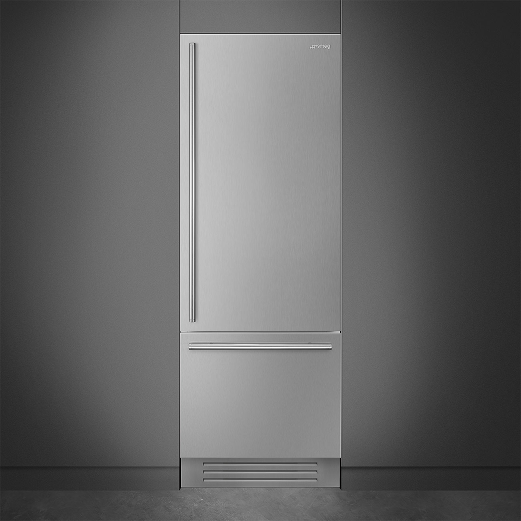 Refrigerador Bottom Mount 30" Smeg RBMU30RX