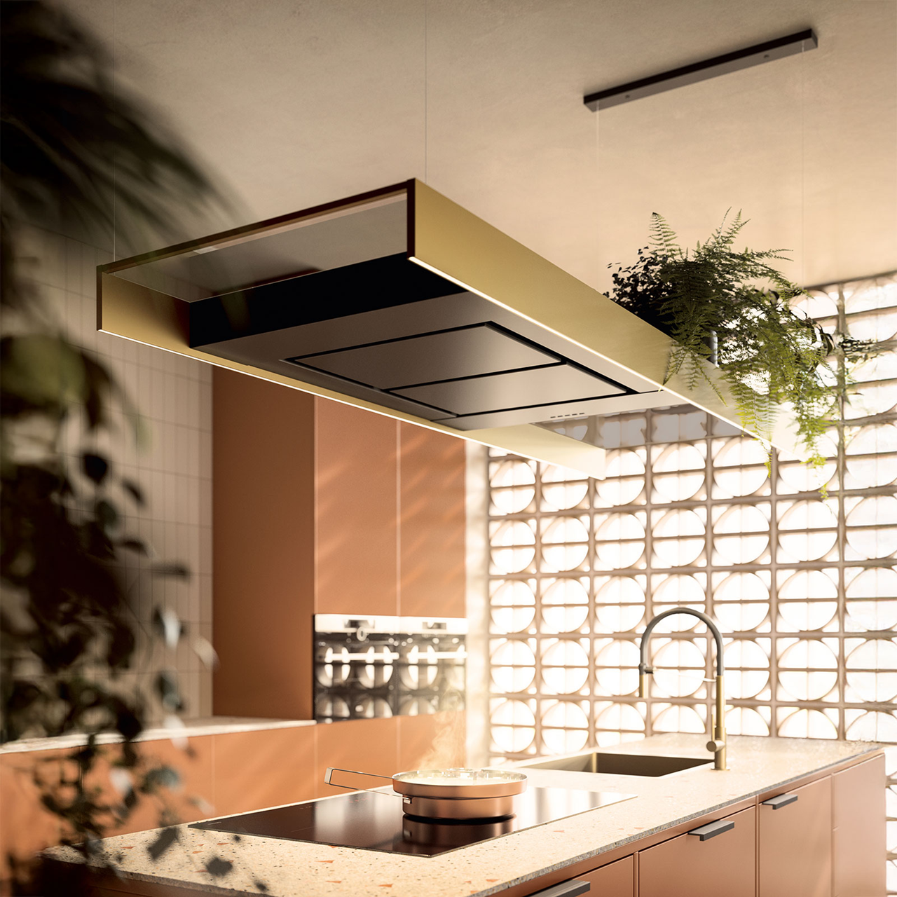 Campana de Isla 180cm Falmec Light