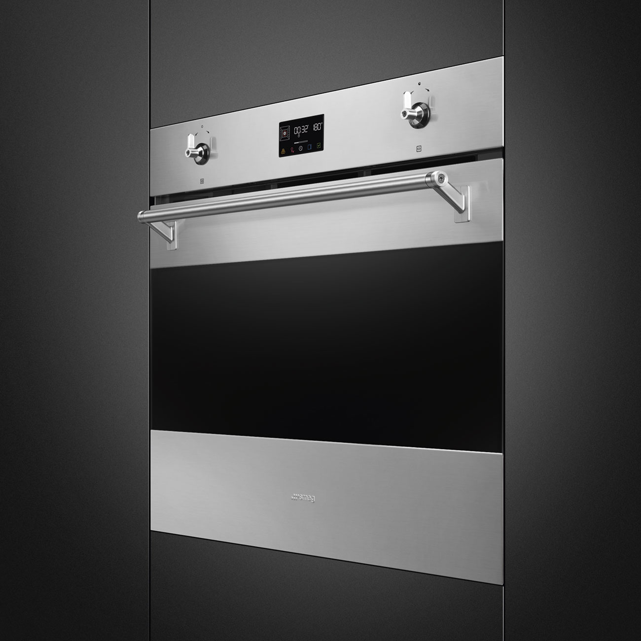 Horno Eléctrico 30" Smeg SOPA3302TPX