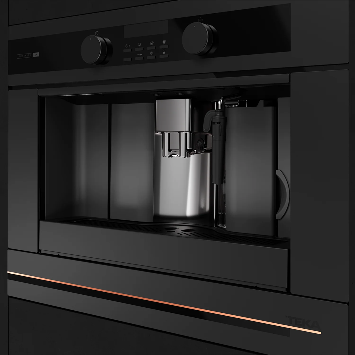 Cafetera Empotrable 60cm Teka CLC 85-G1 GM BM