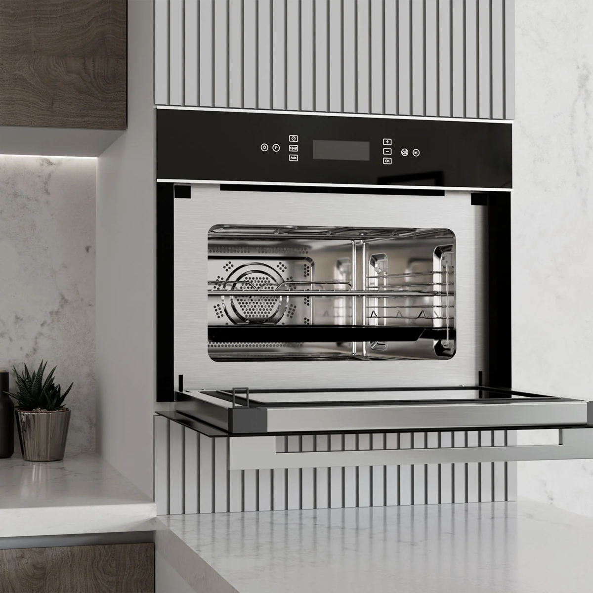 Microondas 60cm Tecnolam H45MWCG.NE