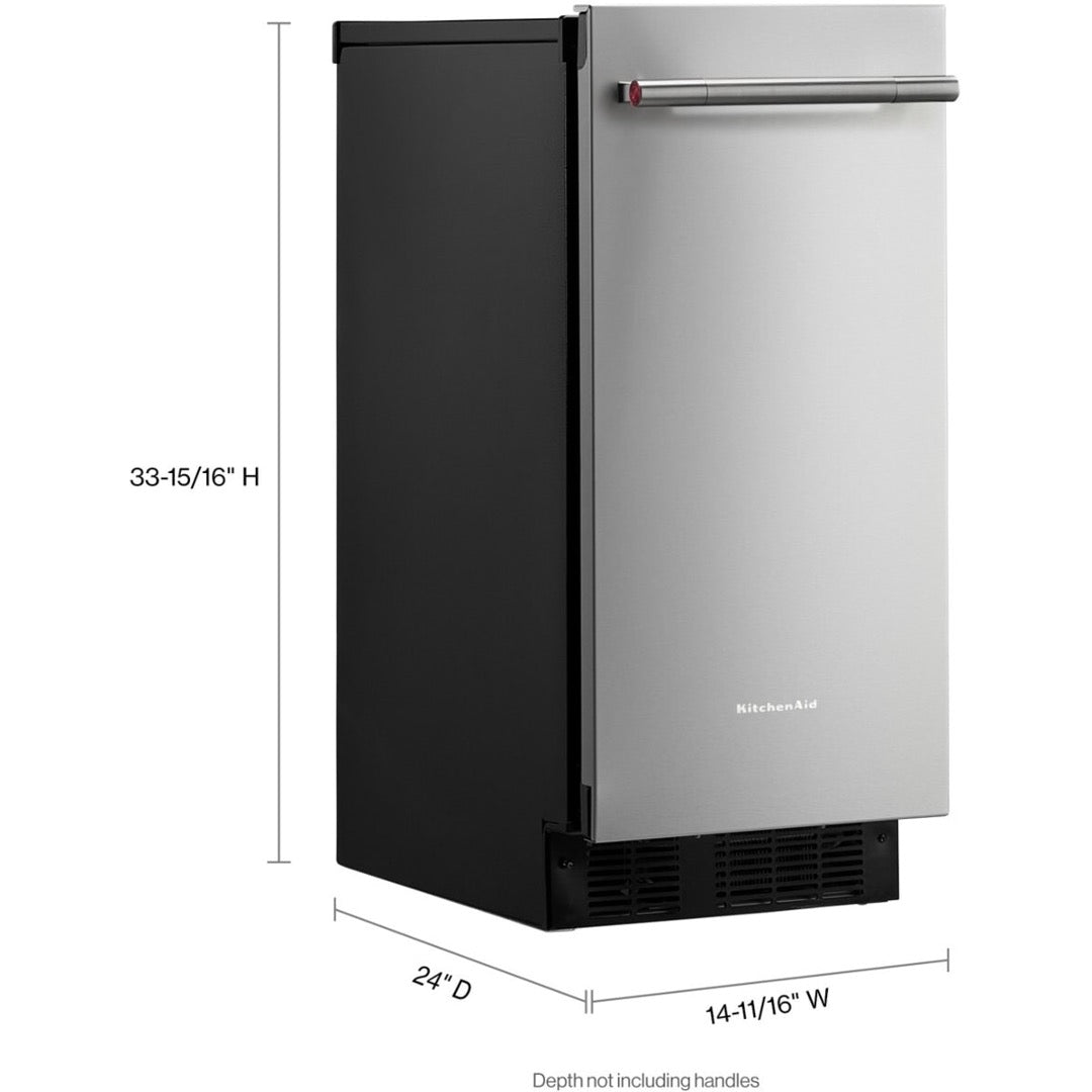 Máquina de Hielos 15" KitchenAid LKUIX515SPS