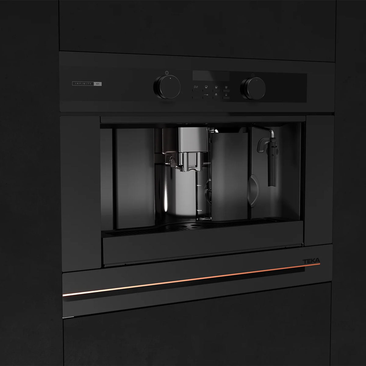 Cafetera Empotrable 60cm Teka CLC 85-G1 GM BM