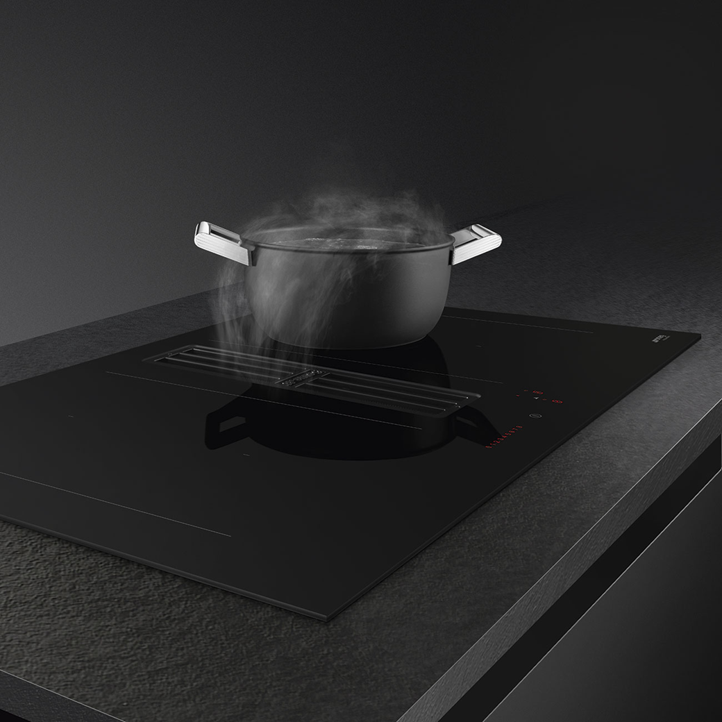 Parrilla de Inducción 83cm Smeg HOBD482D2