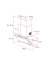 Campana de Pared 90cm Teka DVI 98-G1 EOS BM