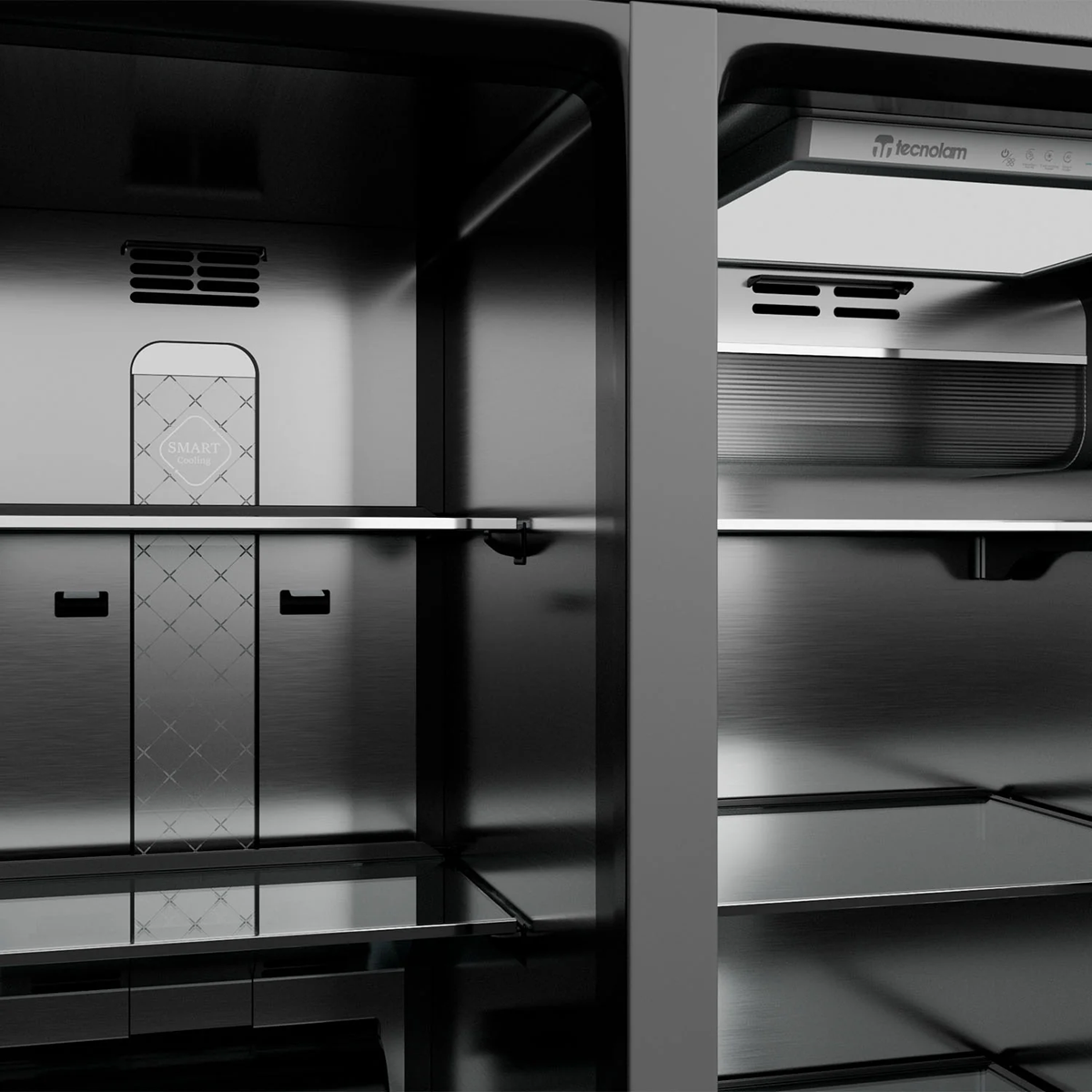 Refrigerador Side by Side 90cm Tecnolam TSS906P