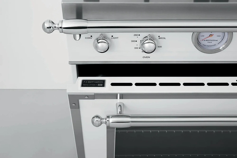 Estufa de Gas 36" Bertazzoni HER366BCFGMXT