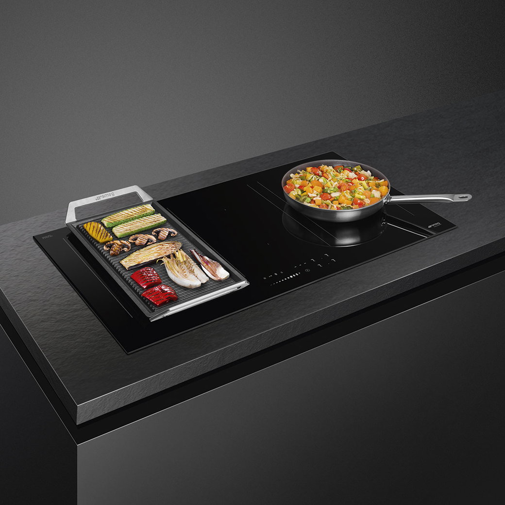 Parrilla de Inducción 90cm Smeg SIM3964D