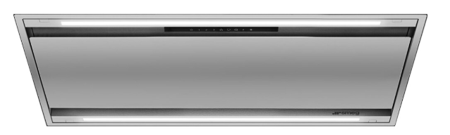 Campana de Techo 90cm Smeg KLT9L4X