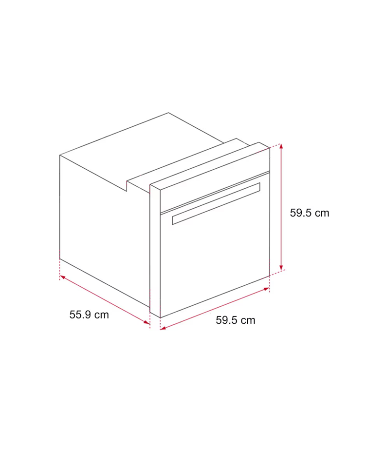 Horno Eléctrico 60cm Teka HLB 8700 P BK