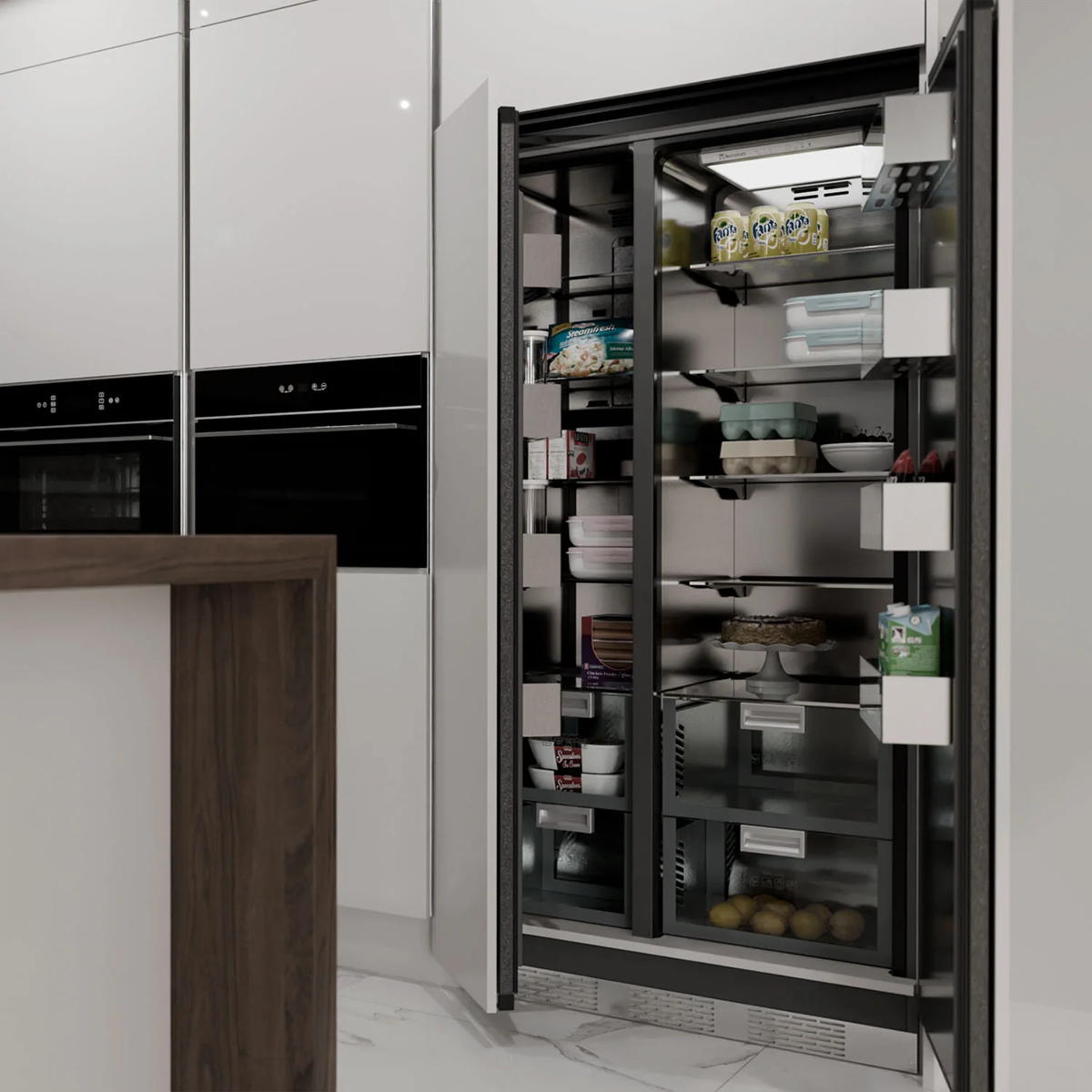 Refrigerador Side by Side 90cm Tecnolam TSS906P
