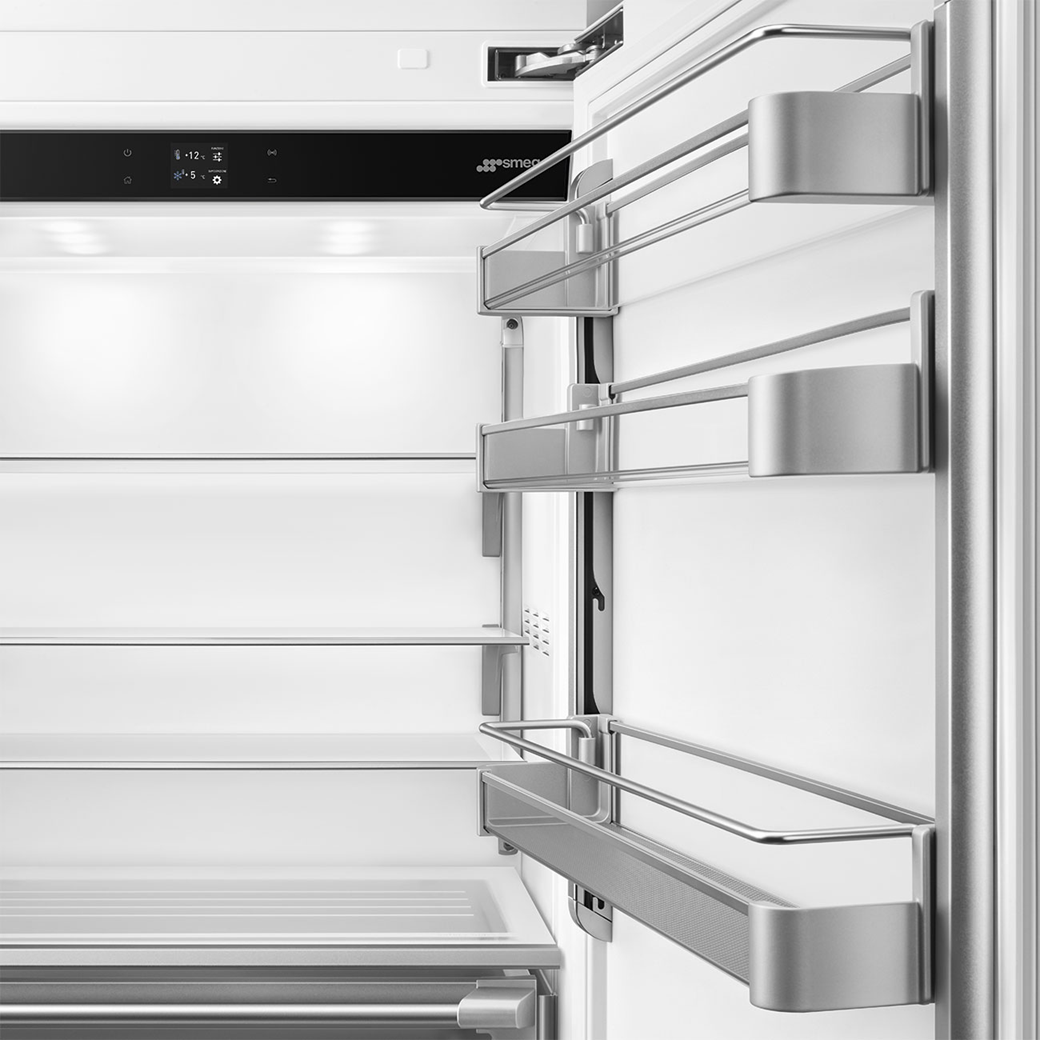 Refrigerador Bottom Mount 30" Smeg RBMU30RX