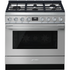 Estufa Dual 90cm Smeg CPF36UGMX