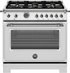 Estufa de Gas 36" Bertazzoni HER366BCFGMXT