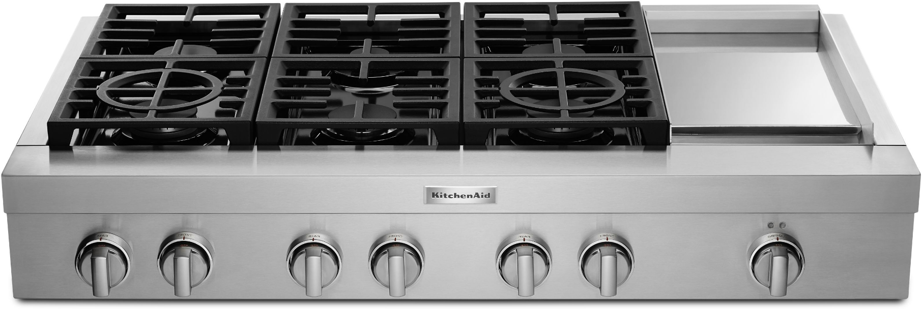 Parrilla de Gas 48" KitchenAid KCGC558JSS