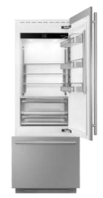 Refrigerador Bottom Mount 30" Smeg RBMU30RX