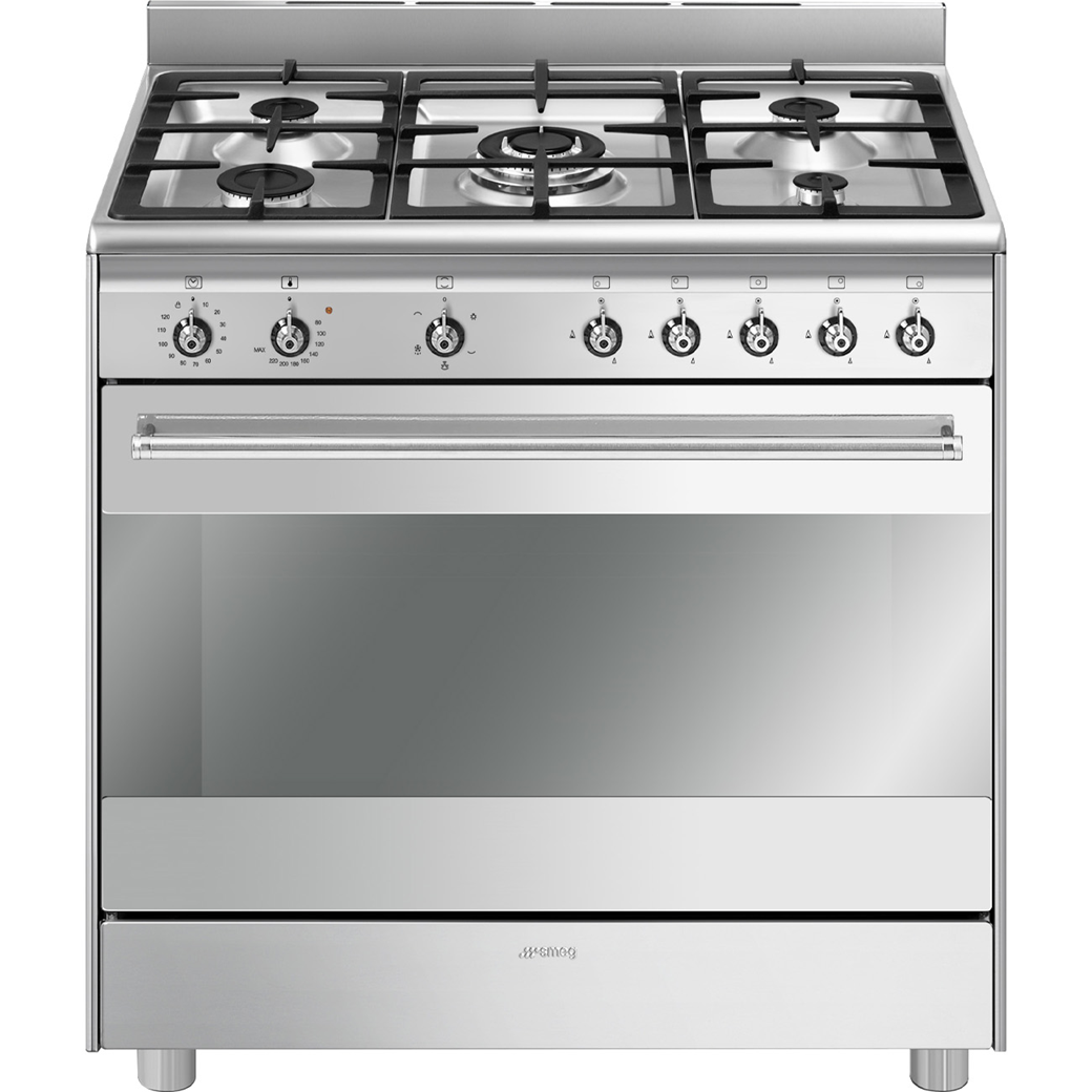 Estufa de Gas 90cm Smeg SX91VJM2