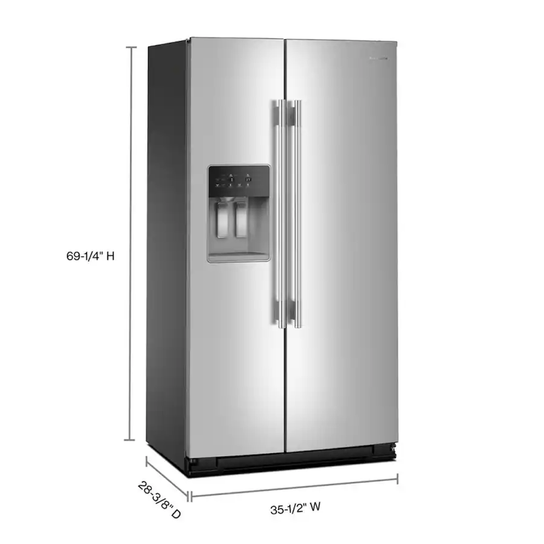 Refrigerador Side by Side 36" KitchenAid KRSC536RPS
