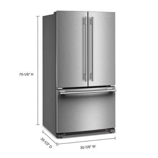 Refrigerador French Door 36" KitchenAid KRFF136SPS