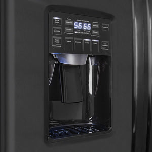 Refrigerador Side by Side 90cm GE Profile PNM26PGLCPS