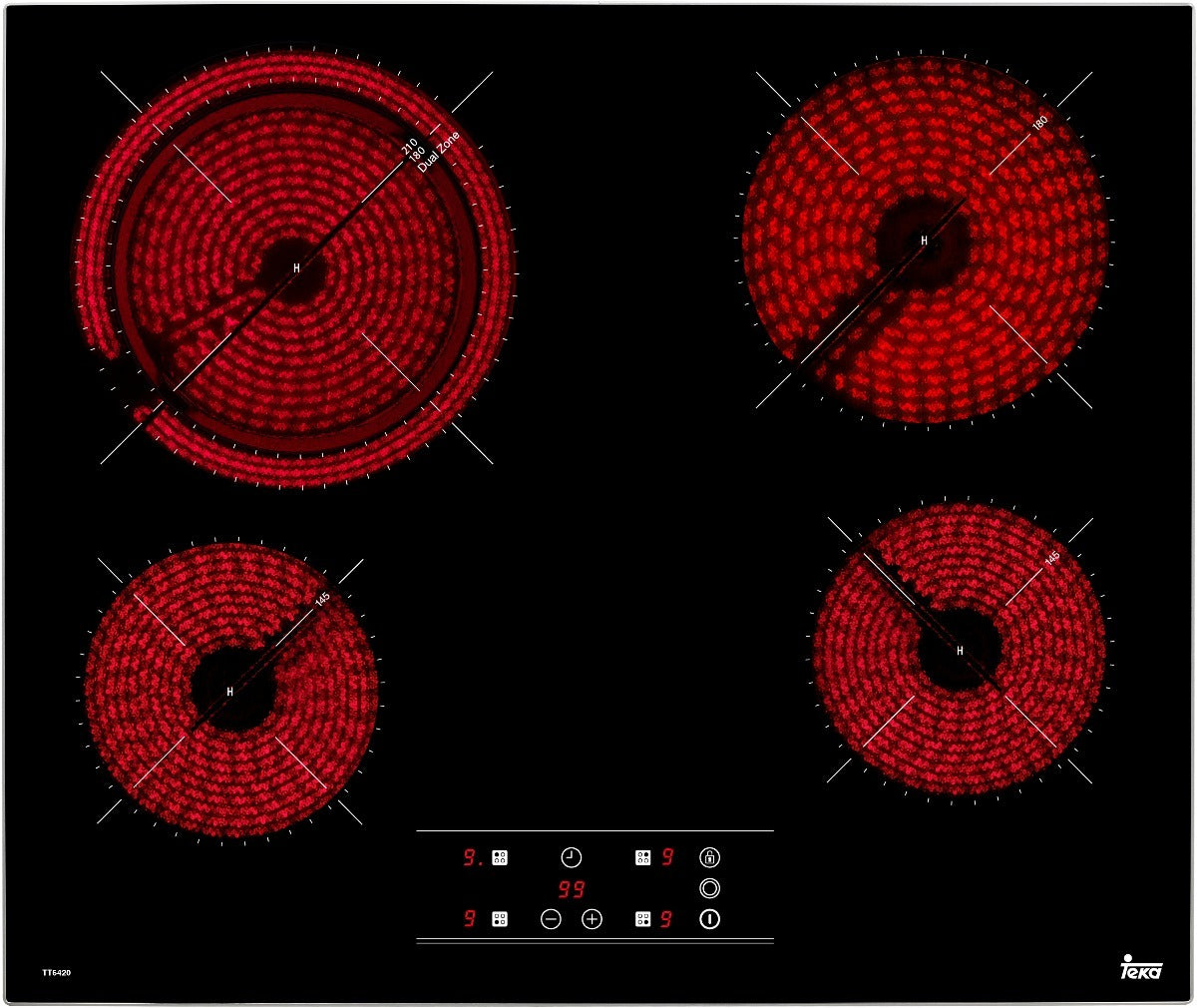 Parrilla Eléctrica 60cm Teka TT 6420